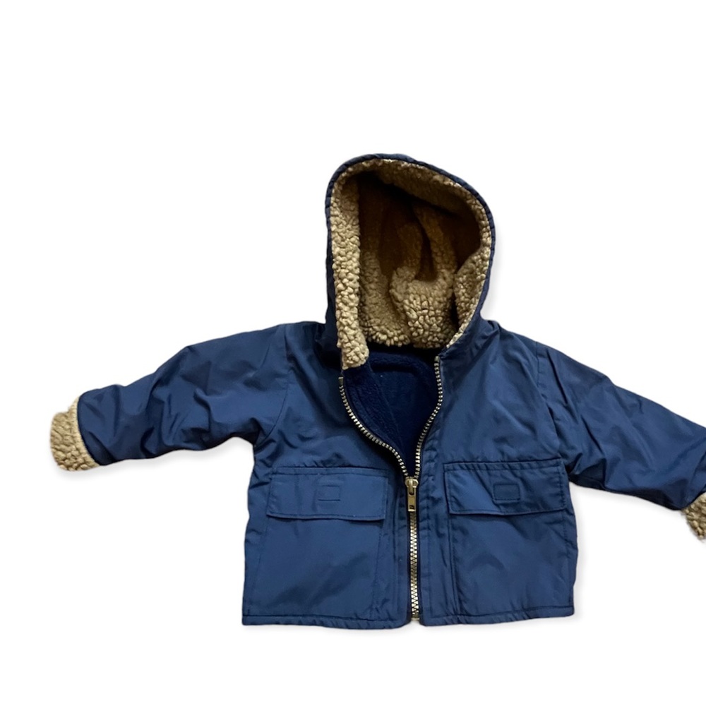 Seeds by Corky & Company Toddler Boy Fleece Lined Hooded Jacket